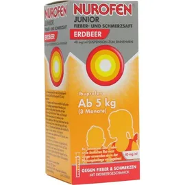 RECKITT Nurofen Junior Fieber- und Schmerzsaft Erdbeer 40 mg/ml 100 ml