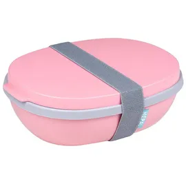 Mepal Lunchbox Pink, Kunststoff, 17.5x7.5x22.5 cm, Küchenzubehör, Vorratsbehälter, Brotdosen