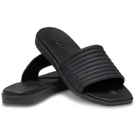 Crocs Damen Miami Slide Schiebe-Sandalen, Schwarz, 36 EU