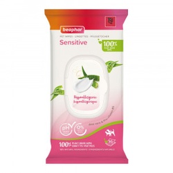 Beaphar Sensitive Feuchttücher (30 Stk.) 1 Packung