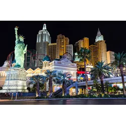 Fototapete PAPERMOON "Las Vegas", bunt, B:4,00m L:2,60m, Vlies, Tapeten