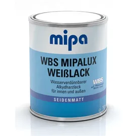 Mipa Mipalux Weißlack Weiß seidenmatt 0,75 l