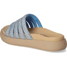 Gabor Pantoletten Damen Blau 40 EU