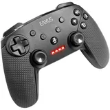 EAXUS Kabelloser DoubleShock Controller schwarz Nintendo Switch
