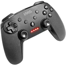 EAXUS Kabelloser DoubleShock Controller schwarz Nintendo Switch