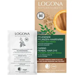 Logona Pflegende Pflanzen- Pulver Pflanzenhaarfarbe 100 g Gold 