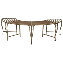 vidaXL Baumbank 160 x 80 x 44 cm Antikbraun