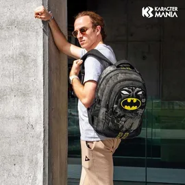 Karactermania Dc Comics Batman Caped Plus Running Rucksack - Black - One Size