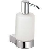 Keuco Lotionspender Plan 14953179000 Echtkristall matt, Aluminium silber-eloxiert/chrom
