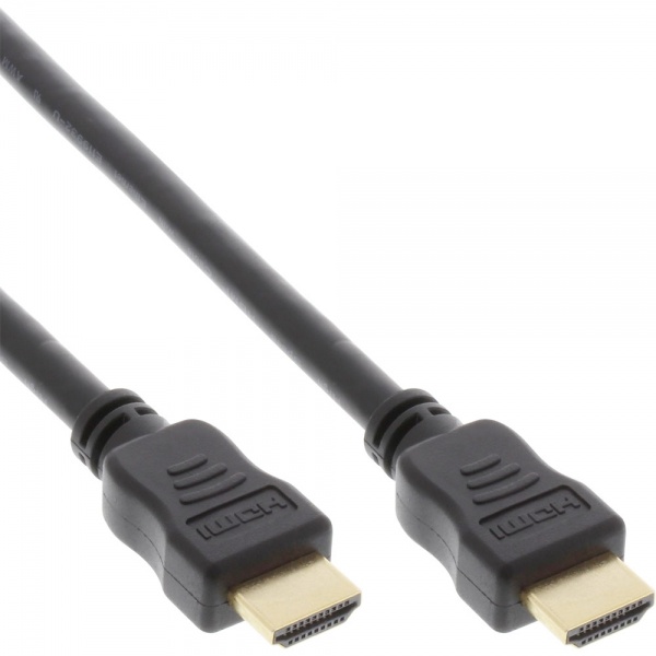 Premium HDMI A auf HDMI A Kabel 0,5 m schwarz