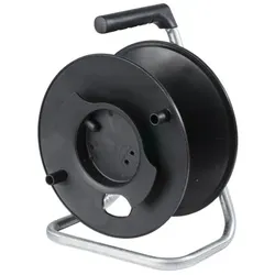 Uni-Roller 230mmØ leer Drähte, Schnüre, Kabel etc. mit Kabelhaspel, verzinktes Fußgestell
