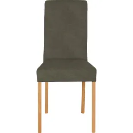 Home Affaire 4-Fußstuhl Bologna Massivholz grün 6er Set
