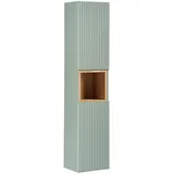 HÄNGESÄULE Jade Grün und Holz
