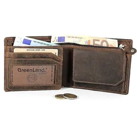 GREENLAND Nature Westcoast Geldbörse Herren braun
