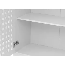 Mendler HWC-N87 Badkommode 80 x 138 x 36 cm Braun/Weiß