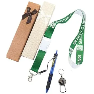All-Weather Power Tank Pen waterproof Stift Kugelschreiber mit Lanyard- Schlüsselband Geschenk - schreibt in jeder Lage bis -20° Air Pressure, Gasdruck Mine Geocaching
