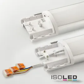 ISOLED LED Aufbauleuchte Aluminium 59 cm 20 W inkl. Color Switch grau