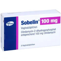 Sobelin 100 mg Vaginalzäpfchen 3 St