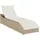 vidaXL Klappliege 111 x 58 x 23 cm Beige