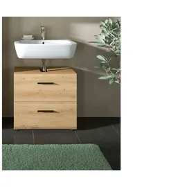 Möbel Boss Waschbeckenunterschrank 60 x 55 cm Holzfarben