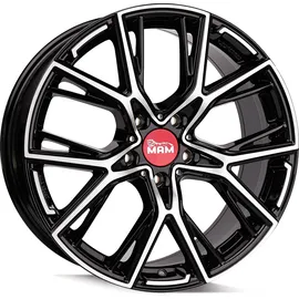 mam wheels B4 8,5 x 19 5 x 120 ET40 Schwarz