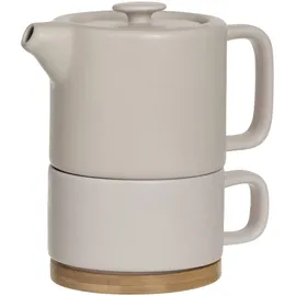 SECRET DE GOURMET - Teekanne mit Tasse in beige Gr.: onesize