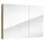 DEFTRANS Spiegelschrank Rietti (B x H: 80 x 60 cm, Holz, Eiche Evoke)