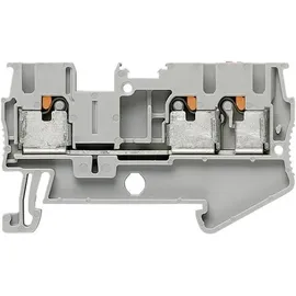 Phoenix Contact 3209549 Durchgangsklemme 5.2mm Schnellanschluss Grau
