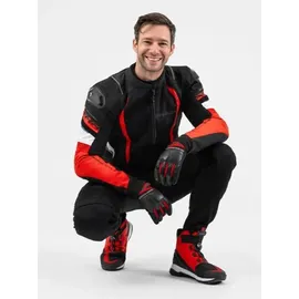 SHIMA Mesh Pro 2.0 Motorradjacke Rot/Schwarz/Weiß XXL
