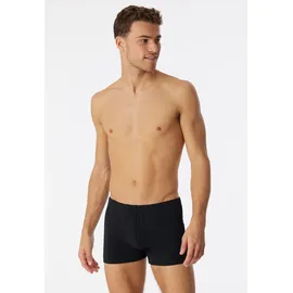 SCHIESSER Cotton Casual Boxershorts gepunktet schwarz 4XL