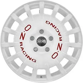 OZ Rally Racing 7,0 x 17 4 x 108 ET18 MB75,0 Weiß/Rot