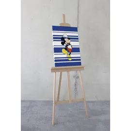 KOMAR Canvasbild Disney, Mickey Rockstar - 60 cm - Bild Auf Keilrahmen - Für Kinderzimmer,