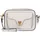 Coccinelle Beat Soft Umhängetasche Leder Beige/White