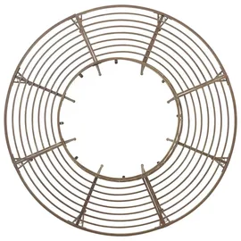 vidaXL Baumbank Ø 160 x 89 cm Antikbraun