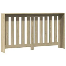 vidaXL Heizkörperverkleidung Sonoma-Eiche 149x20x82 cm Holzwerkstoff - Braun