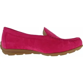 Gabor Comfort Schuhe Mokassins Wildleder Gummizug Komfort
