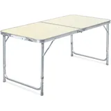 toboli Campingtisch klappbar 120x60x70cm