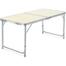 toboli Campingtisch klappbar 120x60x70cm