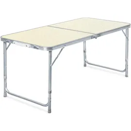 toboli Campingtisch klappbar 120x60x70cm
