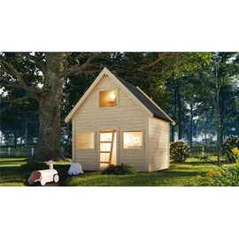 Karibu Spielhaus Kalle Naturbelassen