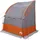 vidaXL Kuppelzelt mit Dach Grau/Orange/Schwarz