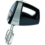 Handmixer 300W Schwarz Edelstahl 5 Stufen Turbostufe spülmaschinenfest