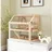 PawHut Kleintierkäfig 80 x 50 x 76 cm Naturholz/beige