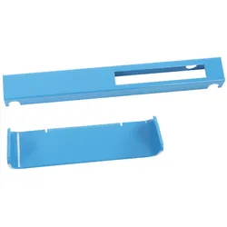 PROREGAL Farbcodierung Recyclingset für Wertstoffsammler Connector Bin | Aluminium | Blau