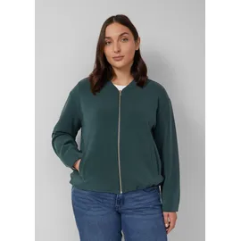 s.Oliver Oversized Scuba-Jacke mit verstellbarem Saum - petrol - 46