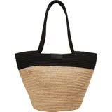 Marc O'Polo Jonna Shopper Jute-Baumwoll-Mix Brown/Black