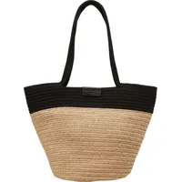 Marc O'Polo Jonna Shopper Jute-Baumwoll-Mix Brown/Black