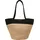 Marc O'Polo Jonna Shopper Jute-Baumwoll-Mix Brown/Black