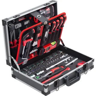 Meister Craft Werkzeugkoffer 131-tlg. Aluminium