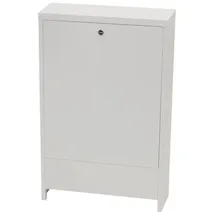 thermova Verteilerschrank zur Selbstmontage Aufputz für Heizkreisverteiler mit max. 2 Heizkreisen